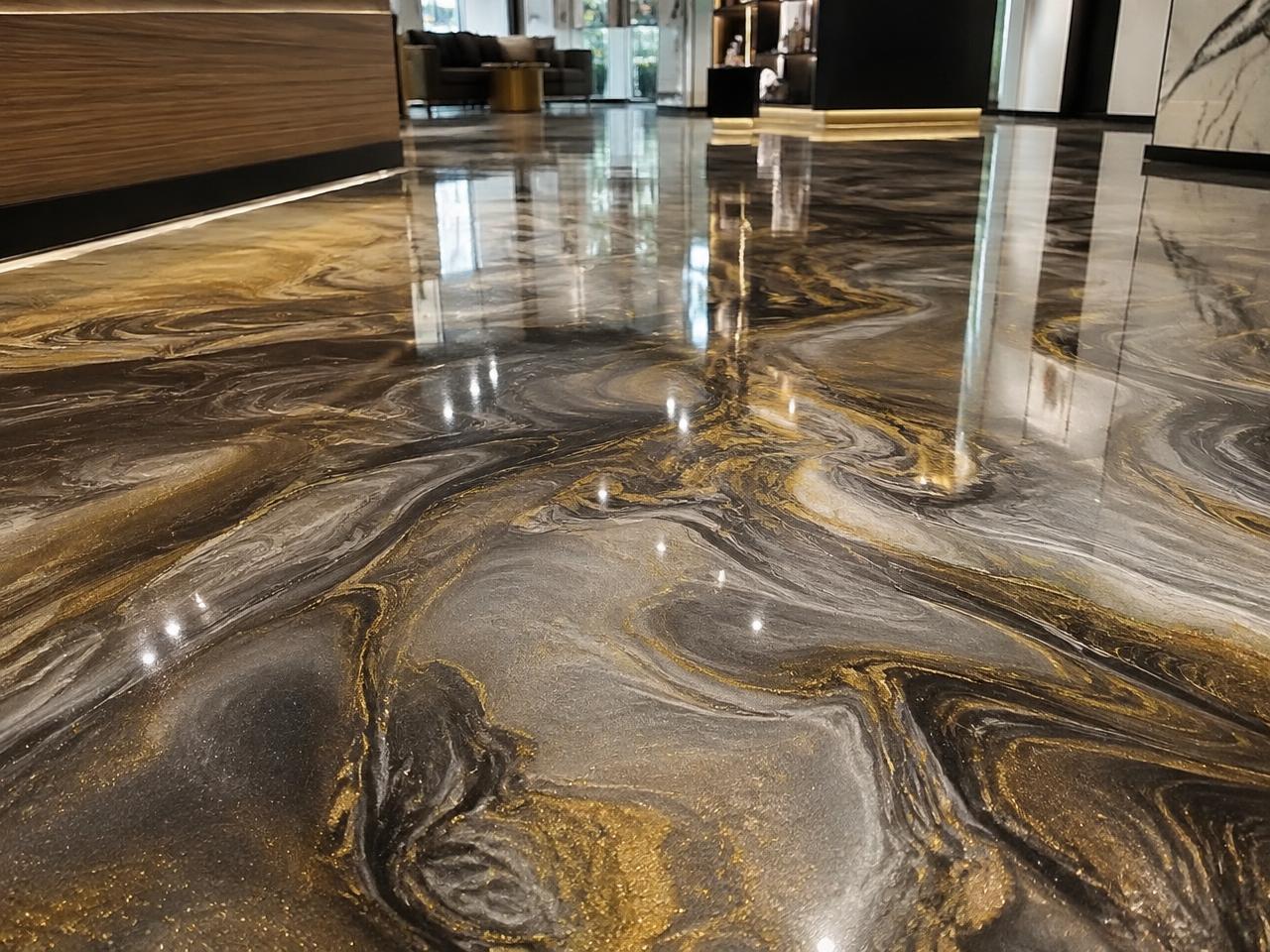 Metallic Epoxy Flooring